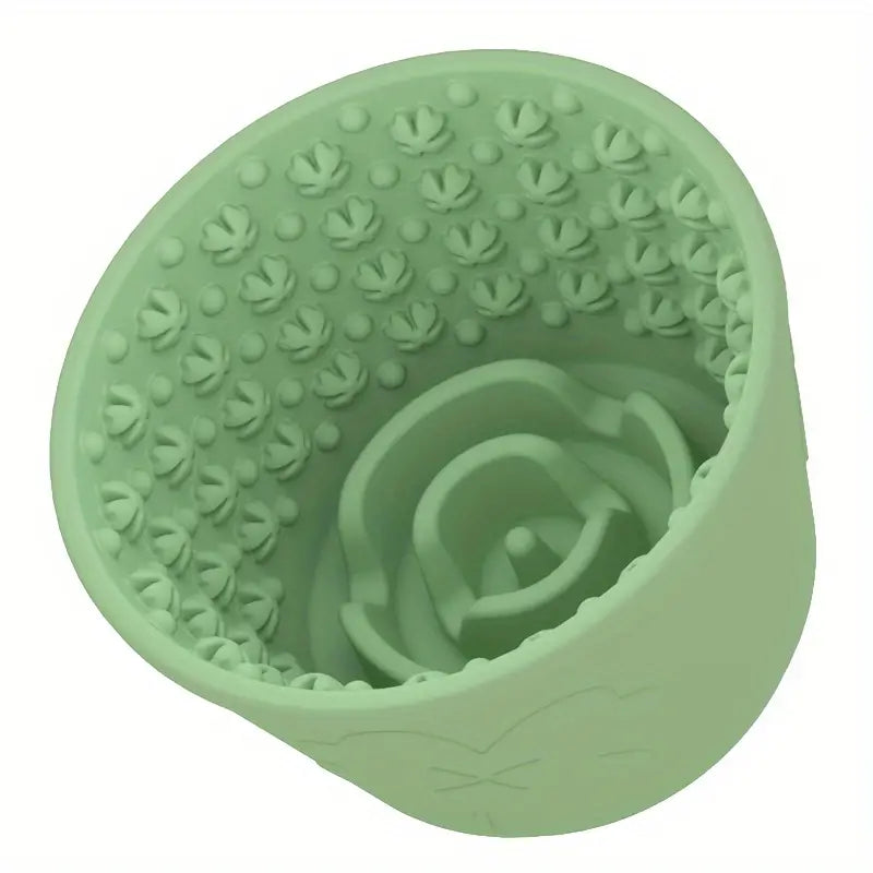 Pot d'fleurs en silicone antidéranpant avec ventouse