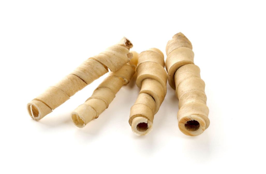 Peaux de buffles torsadées